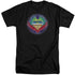 SUPERMAN/DONT STOP BELIEVING - S/S ADULT TALL 18/1 - BLACK