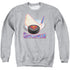 SUPERMAN/HOCKEY STICK - ADULT CREWNECK SWEATSHIRT - ATHLETIC HEATHER