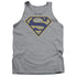SUPERMAN/MAIZE & BLUE SHIELD - ADULT TANK - ATHLETIC HEATHER