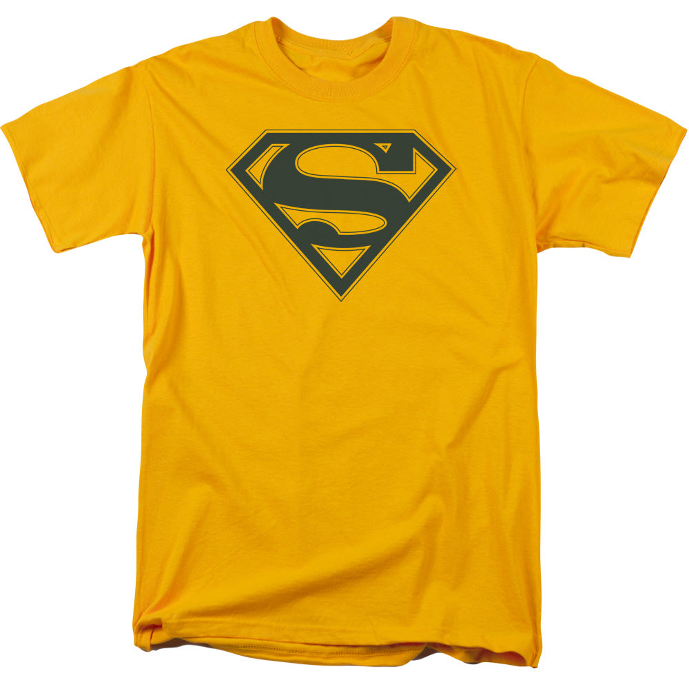SUPERMAN/NAVY & GOLD SHIELD - S/S ADULT 18/1 - GOLD