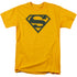SUPERMAN/NAVY & GOLD SHIELD - S/S ADULT 18/1 - GOLD