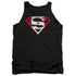 SUPERMAN/CANADIAN SHIELD - ADULT TANK - BLACK