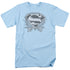 SUPERMAN/SKETCHY CREST SHIELD - S/S ADULT 18/1 - LIGHT BLUE