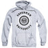 SUPERMAN/SUPERMAN UNIVERSITY - ADULT PULLOVER HOODIE - ATHLETIC HEATHER