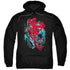 SUPERMAN/GRITTY - ADULT PULLOVER HOODIE - BLACK