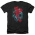 SUPERMAN/GRITTY - ADULT HEATHER - BLACK