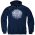 SUPERMAN/FREEDOM OF FLIGHT - ADULT PULLOVER HOODIE - NAVY