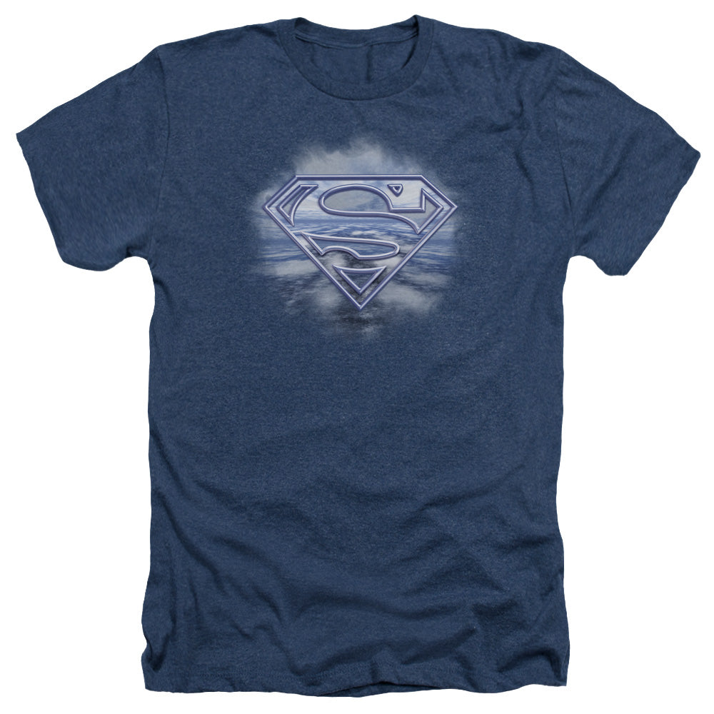 SUPERMAN/FREEDOM OF FLIGHT - ADULT HEATHER - NAVY