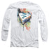 SUPERMAN/URBAN SHIELDS - L/S ADULT 18/1 - WHITE