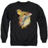 SUPERMAN/LAST SONS - ADULT CREWNECK SWEATSHIRT - BLACK
