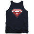 SUPERMAN/SUPERMAN FOR PRESIDENT - ADULT TANK - NAVY