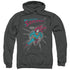 SUPERMAN/IT TICKLES - ADULT PULLOVER HOODIE - CHARCOAL