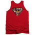 SUPERMAN/AMERICAN WAY - ADULT TANK - RED