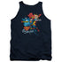 SUPERMAN/ABILITIES - ADULT TANK - NAVY