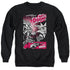 SUPERMAN/DAY OF DOOM - ADULT CREWNECK SWEATSHIRT - BLACK