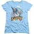 SUPERMAN/SKYWARD - S/S WOMENS TEE - LIGHT BLUE