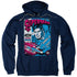 SUPERMAN/ACTION PACKED - ADULT PULLOVER HOODIE - NAVY