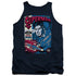 SUPERMAN/ACTION PACKED - ADULT TANK - NAVY