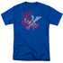 SUPERMAN/SAY NO TO THUGS - S/S ADULT 18/1 - ROYAL BLUE
