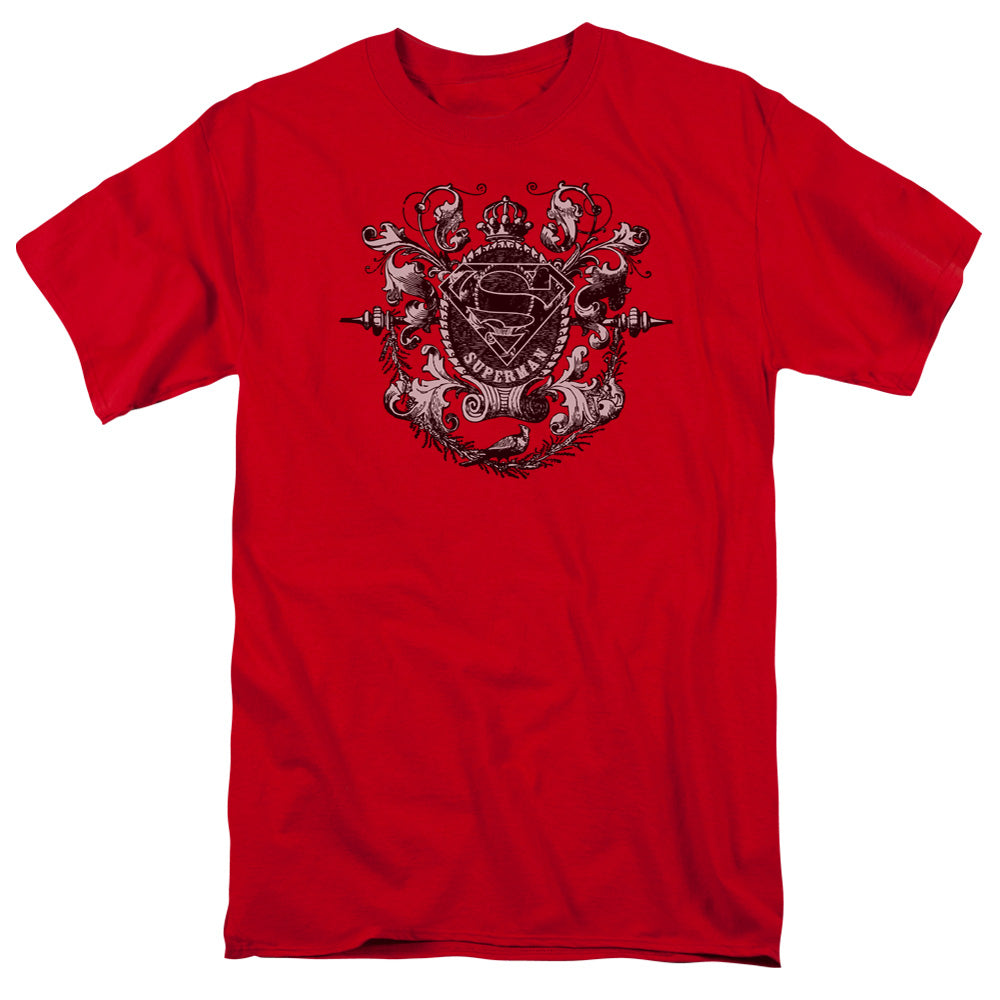 SUPERMAN/ALL HAIL SUPERMAN - S/S ADULT 18/1 - RED