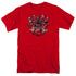 SUPERMAN/ALL HAIL SUPERMAN - S/S ADULT 18/1 - RED
