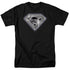 SUPERMAN/BLING SHIELD - S/S ADULT 18/1 - BLACK