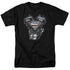 SUPERMAN/V TWIN LOGO - S/S ADULT 18/1 - BLACK