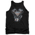 SUPERMAN/V TWIN LOGO - ADULT TANK - BLACK