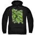 SUPERMAN/METALLO MAYHEM - ADULT PULLOVER HOODIE - BLACK
