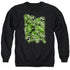 SUPERMAN/METALLO MAYHEM - ADULT CREWNECK SWEATSHIRT - BLACK