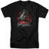 SUPERMAN/MAN OF STEEL - S/S ADULT TALL 18/1 - BLACK