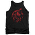 SUPERMAN/SPRAYED SUPES - ADULT TANK - BLACK