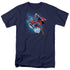 SUPERMAN/CRYSTALLIZE - S/S ADULT 18/1 - NAVY