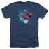 SUPERMAN/CRYSTALLIZE - ADULT HEATHER - NAVY