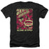 SUPERMAN/METROPOLIS MELTDOWN - ADULT HEATHER - BLACK