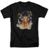 SUPERMAN/COVER 218 - S/S ADULT 18/1 - BLACK