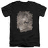 SUPERMAN/ACTION #840 COVER - S/S ADULT V-NECK 30/1 - BLACK