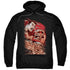 SUPERMAN/SUPES VS DARKSEID - ADULT PULLOVER HOODIE - BLACK