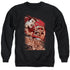 SUPERMAN/SUPES VS DARKSEID - ADULT CREWNECK SWEATSHIRT - BLACK
