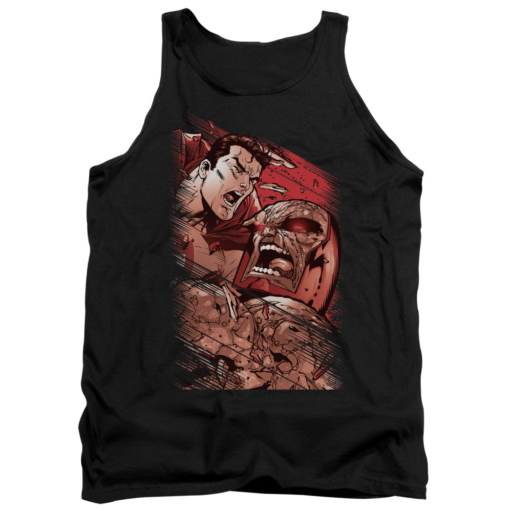 SUPERMAN/SUPES VS DARKSEID - ADULT TANK - BLACK