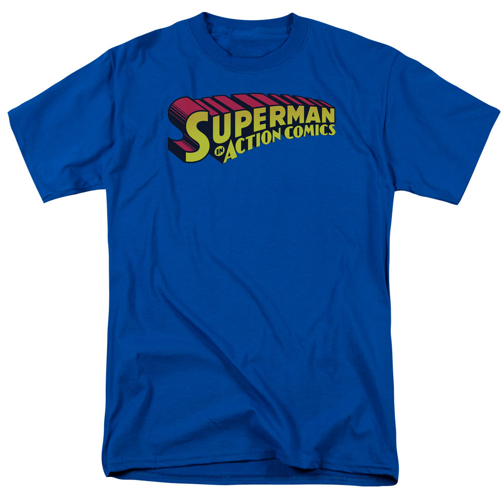 SUPERMAN/SUPERMAN IN - S/S ADULT 18/1 - ROYAL BLUE