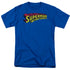 SUPERMAN/SUPERMAN IN - S/S ADULT 18/1 - ROYAL BLUE