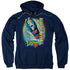 SUPERMAN/BREAKTHROUGH - ADULT PULLOVER HOODIE - NAVY
