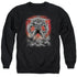 SUPERMAN/DOOMSDAY DUST - ADULT CREWNECK SWEATSHIRT - BLACK