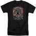 SUPERMAN/DOOMSDAY DUST - S/S ADULT TALL 18/1 - BLACK
