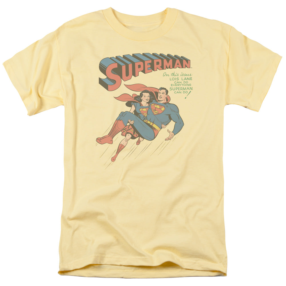 SUPERMAN/#57 COVER - S/S ADULT 18/1 - BANANA