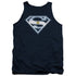 SUPERMAN/ARGENTINIAN SHIELD - ADULT TANK - NAVY