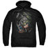 SUPERMAN/EPIC BATTLE - ADULT PULLOVER HOODIE - BLACK