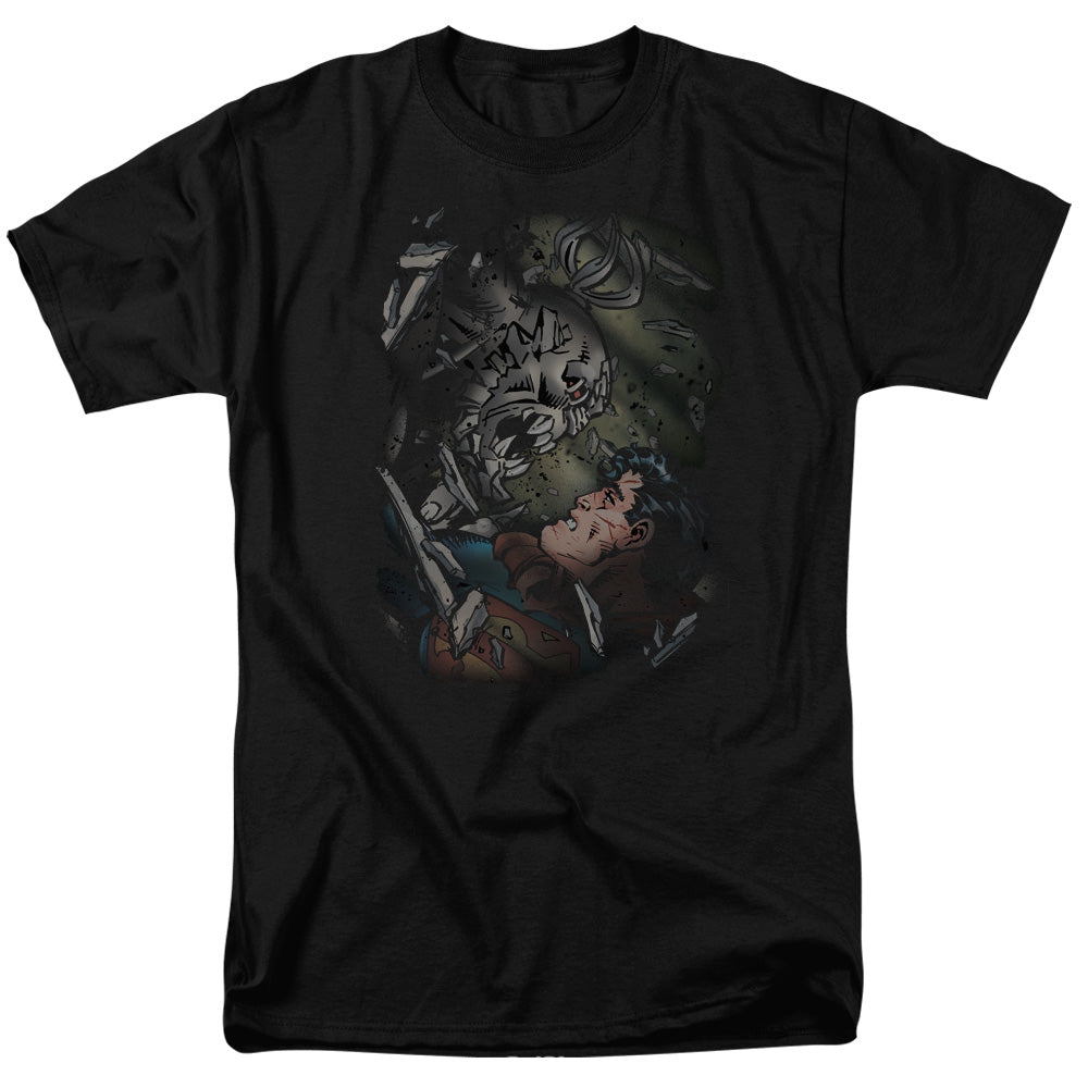 SUPERMAN/EPIC BATTLE - S/S ADULT 18/1 - BLACK