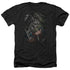 SUPERMAN/EPIC BATTLE - ADULT HEATHER - BLACK